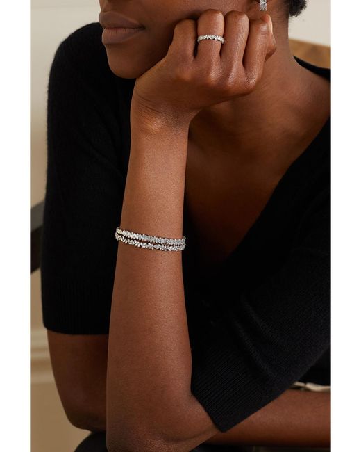 Suzanne Kalan Natural 18-Karat Diamond Cuff