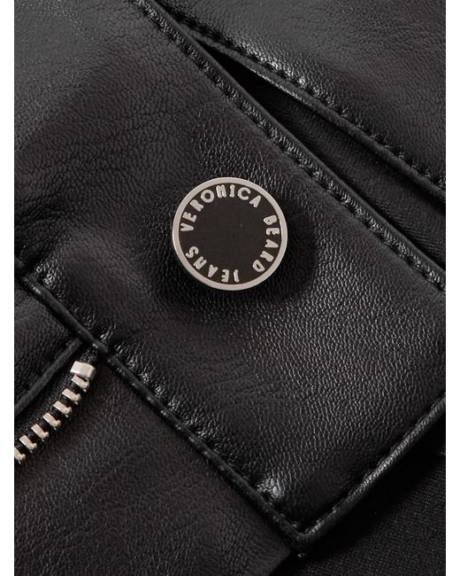 Veronica Beard Black Kasey Hose Mit Weitem Bein