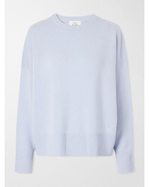 Loulou de Saison White Anton Cashmere Sweater