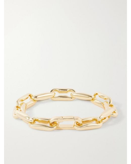 Joolz by Martha Calvo Natural Bleecker 14-Karat-Plated Bracelet