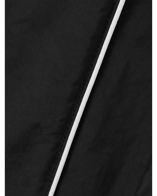 Tibi Black Shell Track Pants
