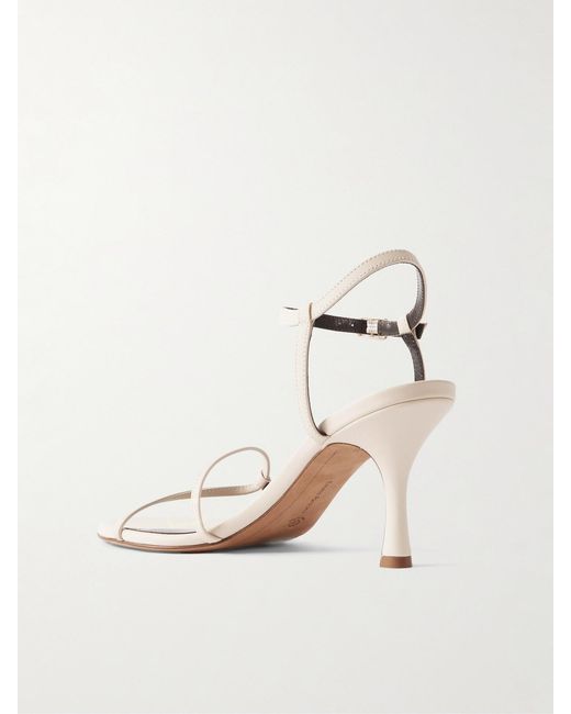 Emme Parsons Natural Loop Leather Sandals