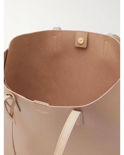 Saint Laurent Natural East/West Leather Tote