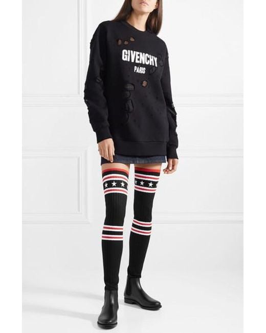 Givenchy thigh clearance high rain boots
