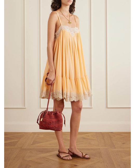 Chloé Brown Matilda Leather Sandals