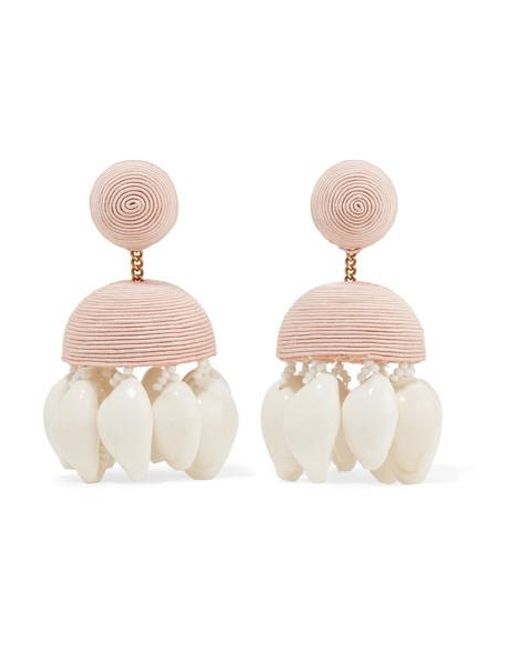 Rebecca de ravenel shell earrings deals