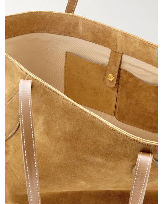 Liffner Natural Mega Sprout Suede Tote
