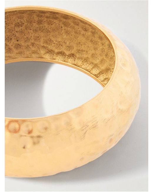 Saint Laurent Natural Tone Bangle