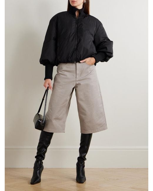 Joseph Black Bart Shell Bomber Jacket