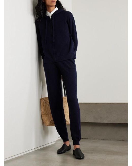 Allude Blue Jogginghose Aus Einer Woll-Kaschmirmischung