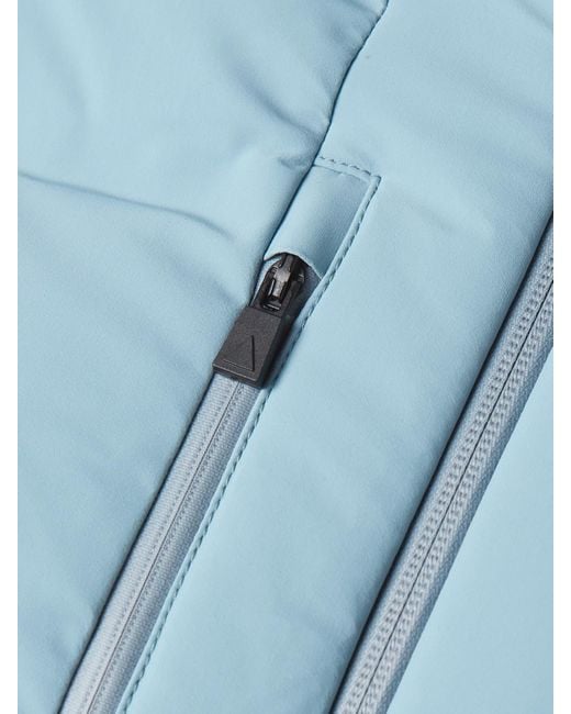 Aztech Mountain Blue Super Nuke Two-Tone Padded Shell Down Ski Jacket
