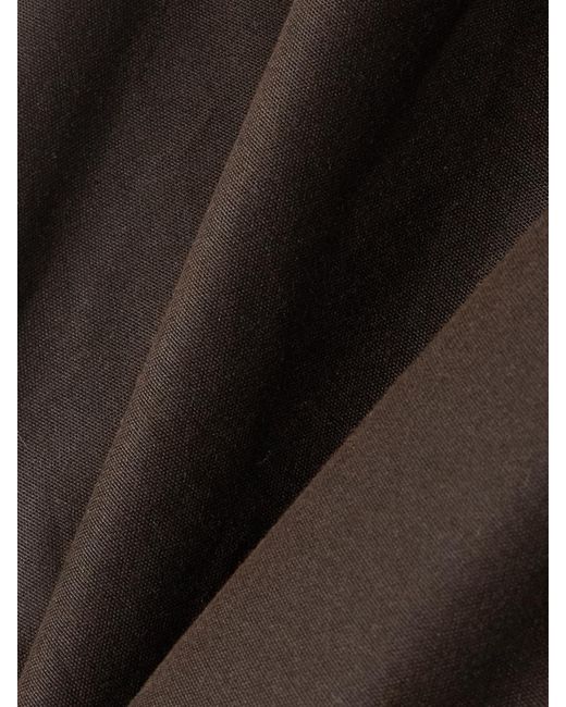 Veste En Coton Biologique Ciré À Finitions En Velours Côtelé Totême  en coloris Black