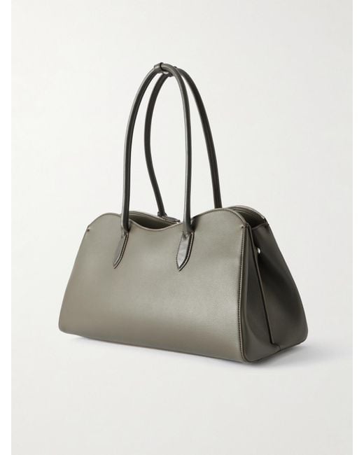 Stella McCartney Natural Ryder Embellished Textured Vegan Tote