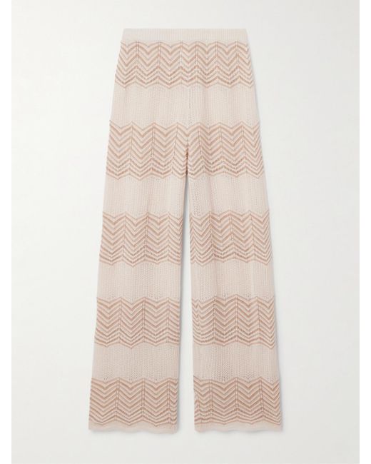 Eres Natural Marin Traversée Wool And Cashmere-Blend Pants
