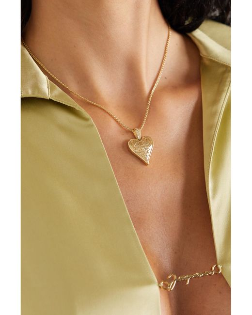 Marlo Laz Natural Medium Southwestern 14-Karat Diamond Necklace