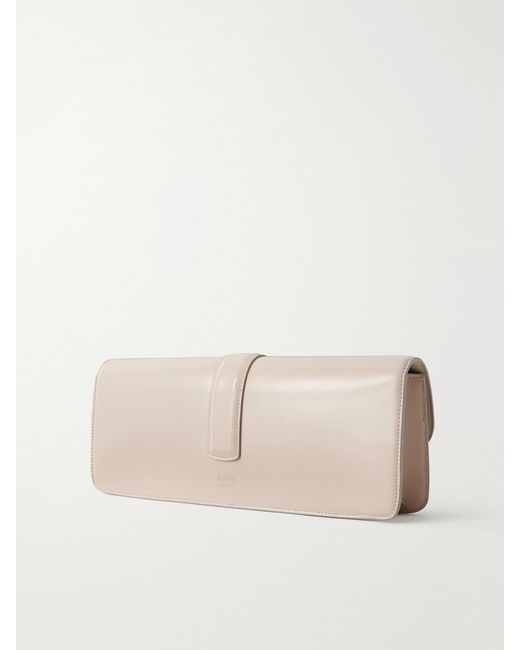 Khaite Natural Blake Leather Clutch