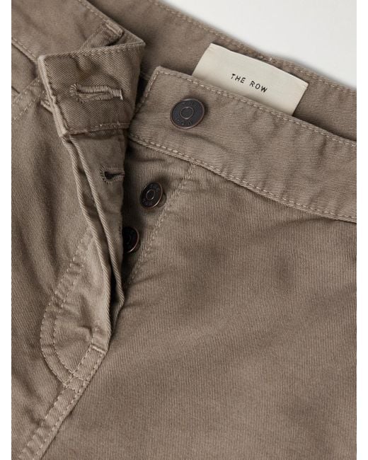 The Row Natural Riaco Verkürzte, Tief Sitzende Jeans Mit Geradem Bein