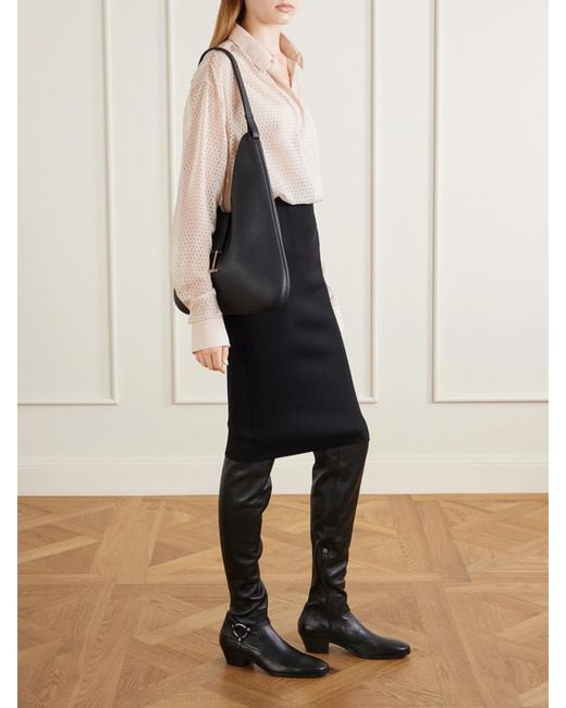 Tom Ford Black 45 Leather Boots