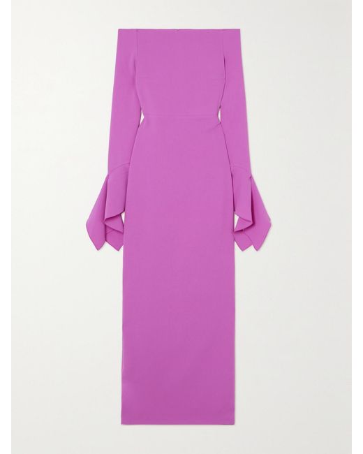 Solace London Pink Amalie Maxi Dress