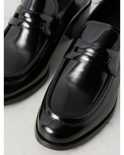 Church's Black Prudence Glossed-Leather Loafers