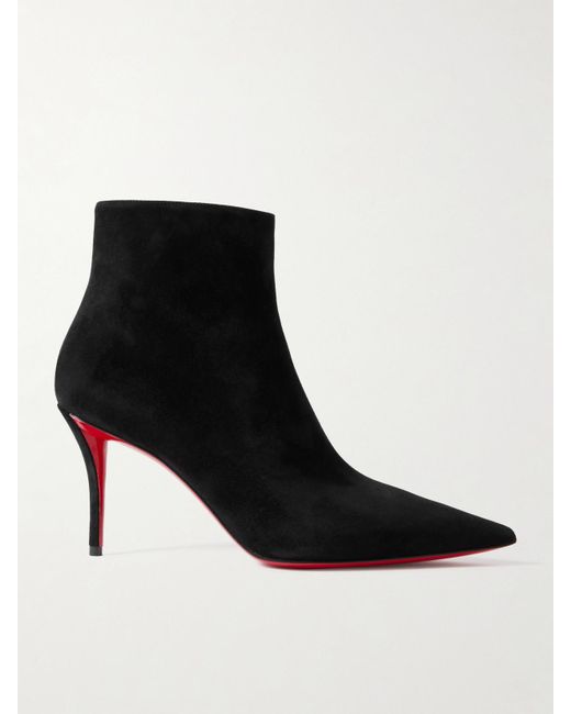 Bottines En Daim So Apostropha 80 Christian Louboutin en coloris Black