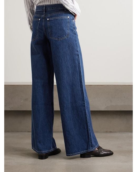 Twp Blue Tiny Dancer Flared Jeans