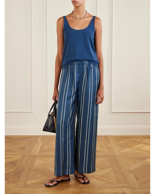 Eres Blue Anae Stretch-Jersey Tank