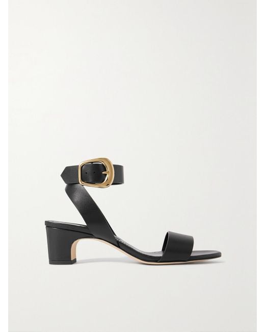 Sandales En Cuir Brutas 50 Manolo Blahnik en coloris White