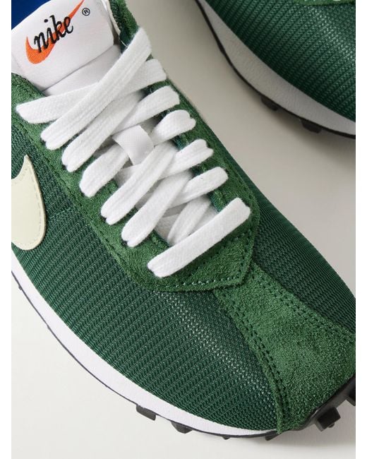 Nike Green Ld-1000 Sneakers Aus Mesh Mit Besätzen Aus Leder Und Gebürstetem Veloursleder