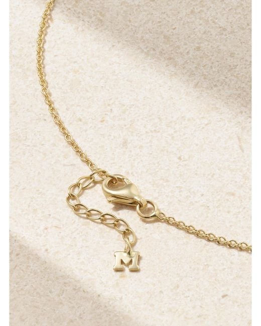 Mateo Natural 14-Karat Amethyst Anklet