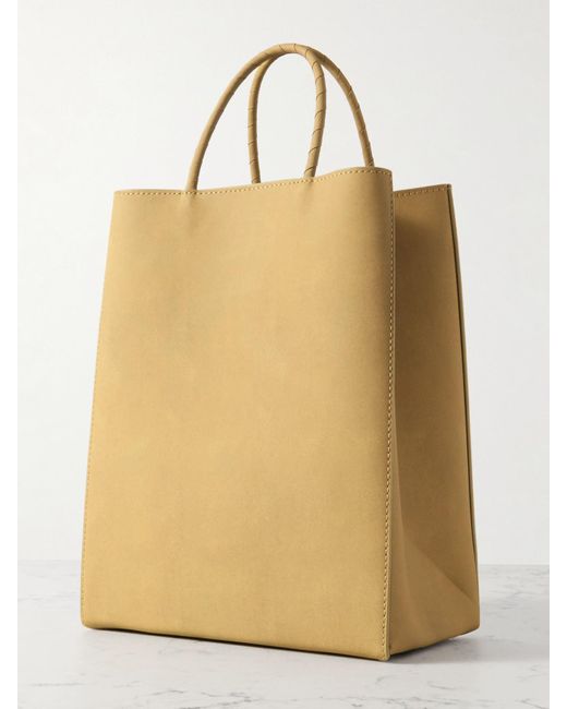 Bottega Veneta Natural The Small Bag Suede Tote