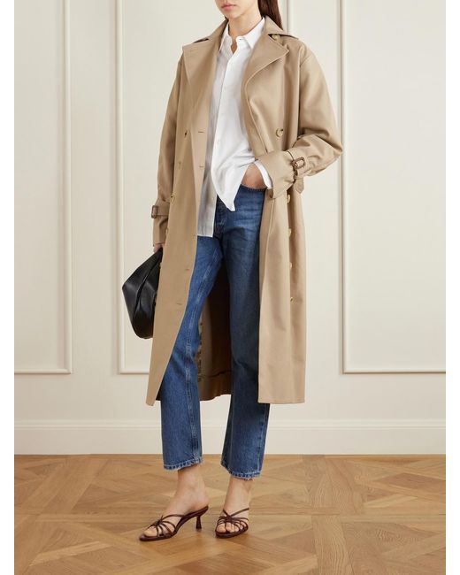 Aeyde Red Abby Leather Mules