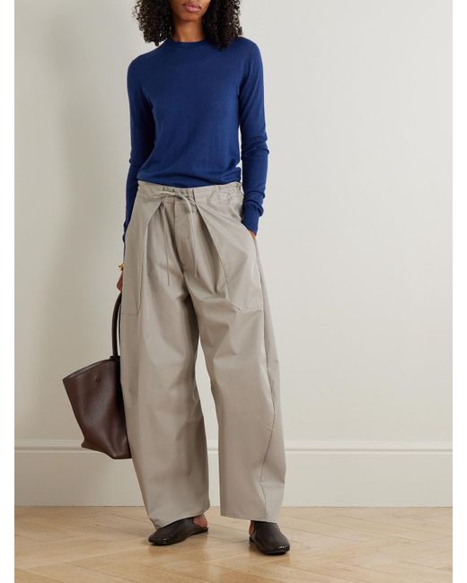 Joseph Blue Cashair Kaschmirpullover