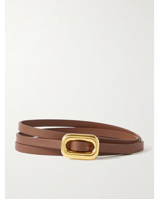 Ceinture En Cuir Venura DEHANCHE en coloris Brown