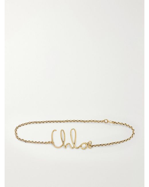 Chloé Natural Tone Belt