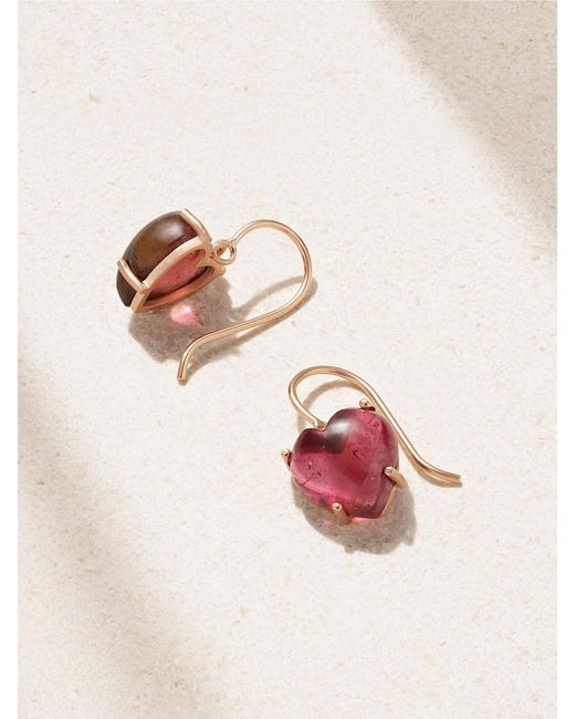 Irene Neuwirth Pink Ohrringe Aus 18 Karat Mit Turmalinen