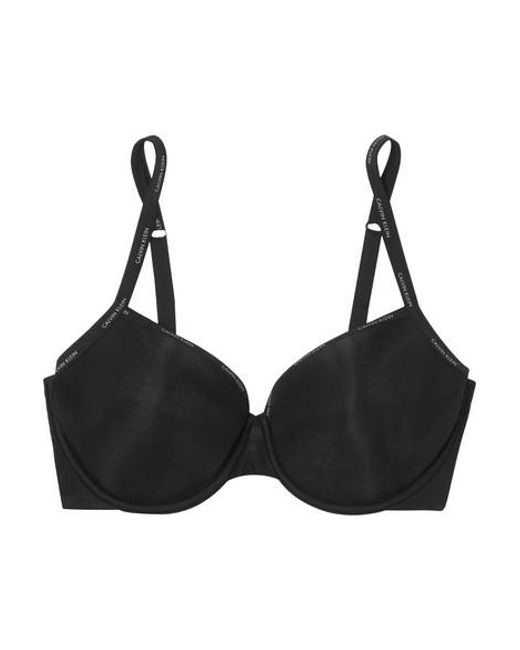 Calvin Klein Synthetic Sheer Marquisette Stretch-mesh Underwired Bra in ...
