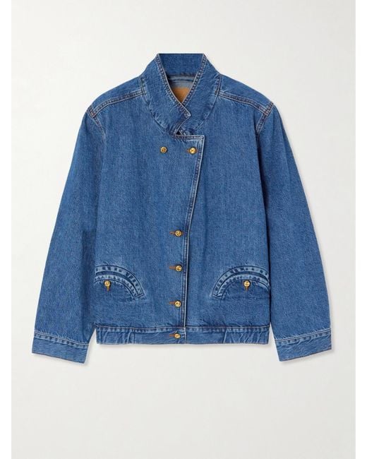 Blazé Milano Blue Nariida Maya Oversized Denim Jacket