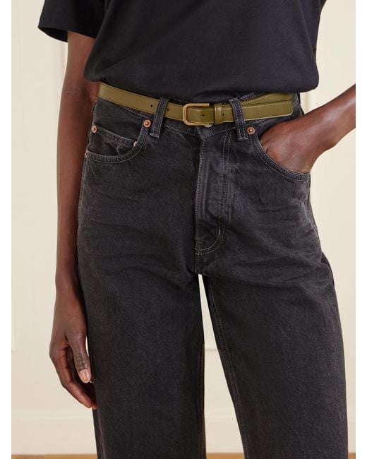 Saint Laurent Natural Leather Belt