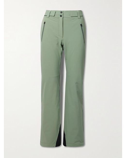 Aztech Mountain Green Team Aztech Padded Bootcut Ski Pants