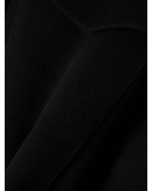 Another Tomorrow Black Wool Jacket