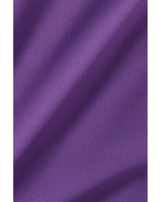 Moncler Purple Buckled Bootcut Ski Pants