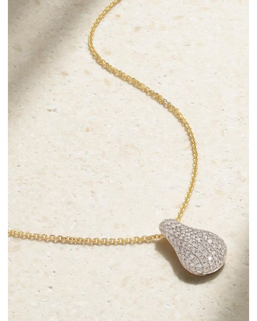 Collier En Or 14 Carats (585/1000) Et Diamants STONE AND STRAND en coloris Natural