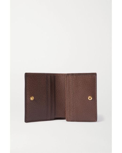 Gucci Brown Mini Wallet Gg Accessories