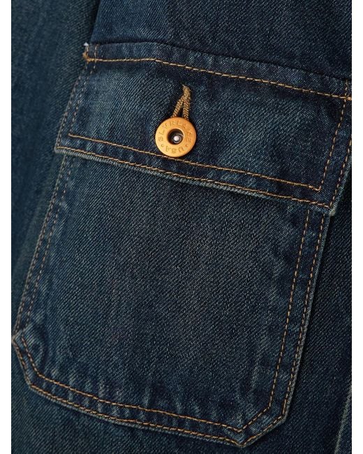 SLVRLAKE Denim Blue Worker Denim Jacket