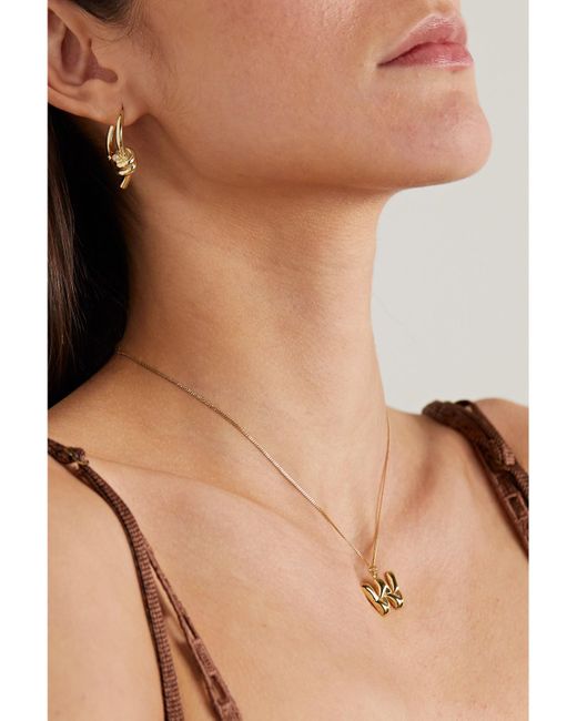 Completedworks Metallic Net Sustain The Freedom To Imagine Ii Recycled Vermeil Topaz Earrings