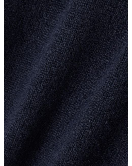 Khaite Blue Leta Cashmere Sweater