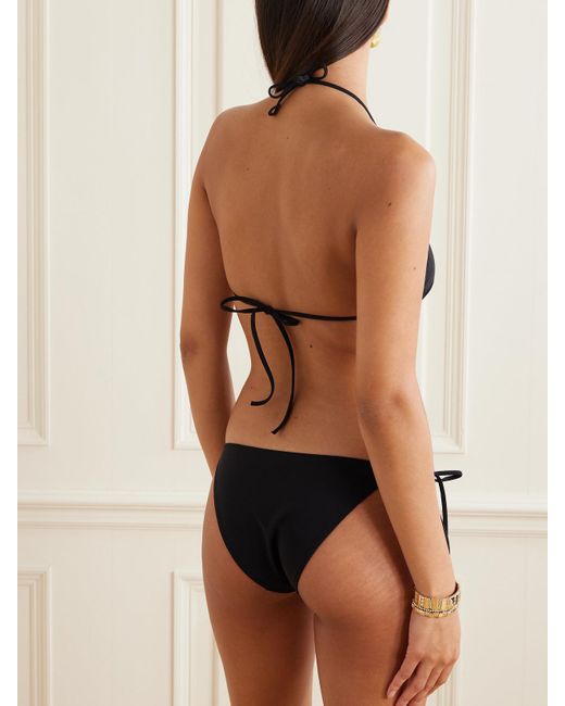 Lido Black Net Sustain Venti Triangle Bikini