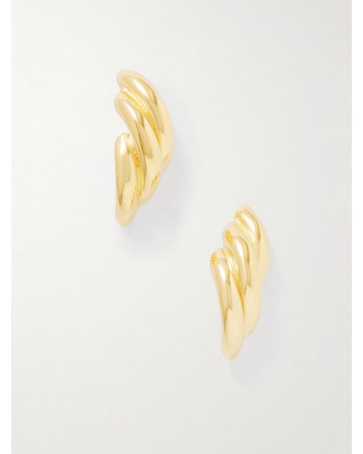 YSSO White Kombos-Plated Earrings