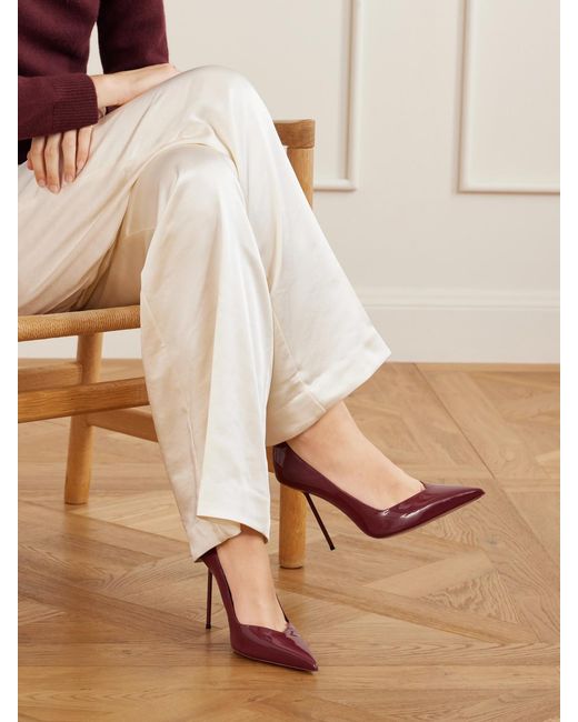 Paris Texas Pink Lidia 105 Patent-Leather Pumps